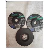 3 Masonry Grinding Wheels 4"x1/8x5/8