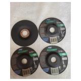 4 Masonry Grinding Wheels 4 1/2" x 1/8"X7/8"