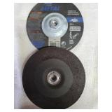 2 Metal Grinding Wheels 7"x 1/8"x5/8"