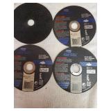 4 Metal Cut Off Wheels 6"x.040"x7/8