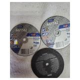 3 MetalCut Off Wheels 4"x.125"x3/8"