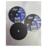 3 Metal Cut Off Wheels 4 1/16"x 3/8"