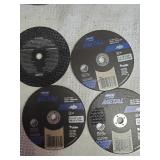 4 Metal Cut Off Wheels 4x 1/8"x 3/8"