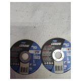 2 Metal Cut Off Wheels 4 1/2x.045"x7/8"