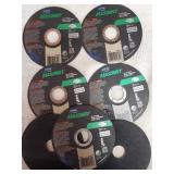 7 Masonry Cut Off Wheels 4 1/2"x 1/16"x7/8