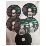 6 Masonry Cut Off Wheels 4 1/2" x1/16"x7/8"