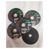 5 Masonry Cut Off Wheels 4"x1/16"x5/8"