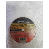 1 Forney Metal Cut Off Wheel 4"x1/16"x3/8