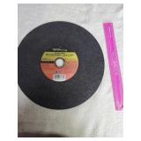 1 Forney Metal  Cut Off Wheel 12"x 3/32"x1"