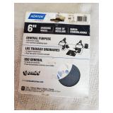1 Nortons 6" Grinding Wheel 6x1x1 60 Grit