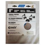 8" Nortons Grinding Wheel 8x1x1 100 Grit