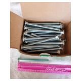 3/8x16x5 Carriage Bolts est 50 pc