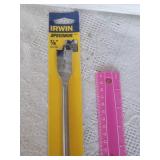 7/8" Irwin Spade Bit 16"