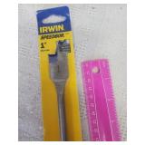 1" Irwin Spade Bit 16"
