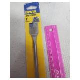 1: Irwin Spade Bit 16"