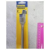 1" Irwin Spade Bit 16"