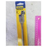 1" Irwin Spade Bit 16"