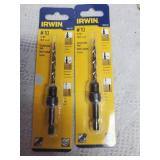 2 Irwin #10 Countersink Tool