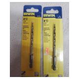 2 Irwin #10 Countersink Replacement Bit