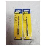 2 Irwin #10 Countersink Replacement Bit