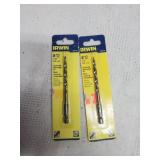 2 Irwin #12 Countersink Replacement Bit