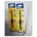 2 Irwin #14 Countersink Tool