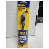 11/16" Irwin Speedbor Tri Flute Bit