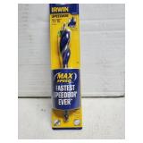 11/16" Irwin Speedbor Tri Flute Bit