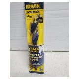11/16" Irwin Speedbor Tri Flute Bit