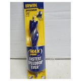7/8" Irwin Speedbor Tri Flute Bit