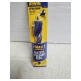 15/16" Irwin Speedbor Tri Flute Bit