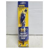 15/16" Irwin Speedbor Tri Flute Bit