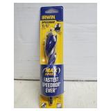 15/16" Irwin Speedbor Tri Flute Bit