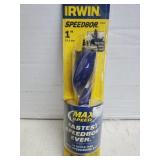 1" Irwin Speedbor Tri Flute Bit