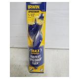 1-1/2" Irwin Speedbor Tri Flute Bit