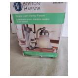 Boston Harbor Vanity Light Fixture Brushed N
