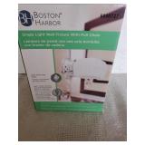 Boston Harbor Light With Pull Chain Clear White