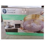 Boston Harbor 2 Bulb  Round Ceiling Polished