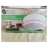 Boston Harbor 2 Bulb Clear & White Prismatic