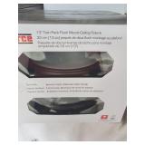 Twin Pack Pro Source Bronze Finish Flush Mount