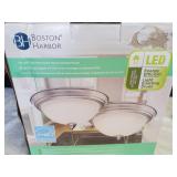 13" Twin Pack Led Boston Harbor Flush Mount