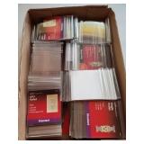 Clear Bin Tag Holder est 50 pc