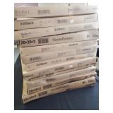 12 Easy Flow Furnace Filters 20x20x2