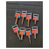 8 pc 1/4 Drive Cresent Tools