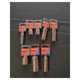 8 pc 3/8 Drive Cresent Sockets