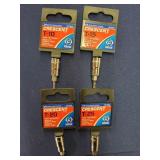 4 pc 1/4 Drive Cresent Tork Bit