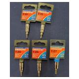 5 pc 1/4 Drive Cresent Tork Bit Socket