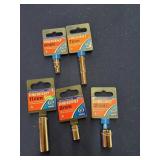 5 pc 1/4 Drive Cresent mm Sockets