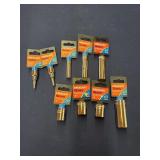 9 pc 3/8 Cresent mm Sockets