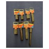 8 pc 1/2 Drive Cresent Sockets, Deep Impact
